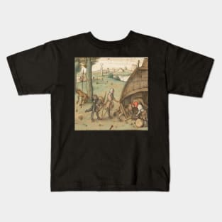 Hieronymus Bosch drawing Kids T-Shirt